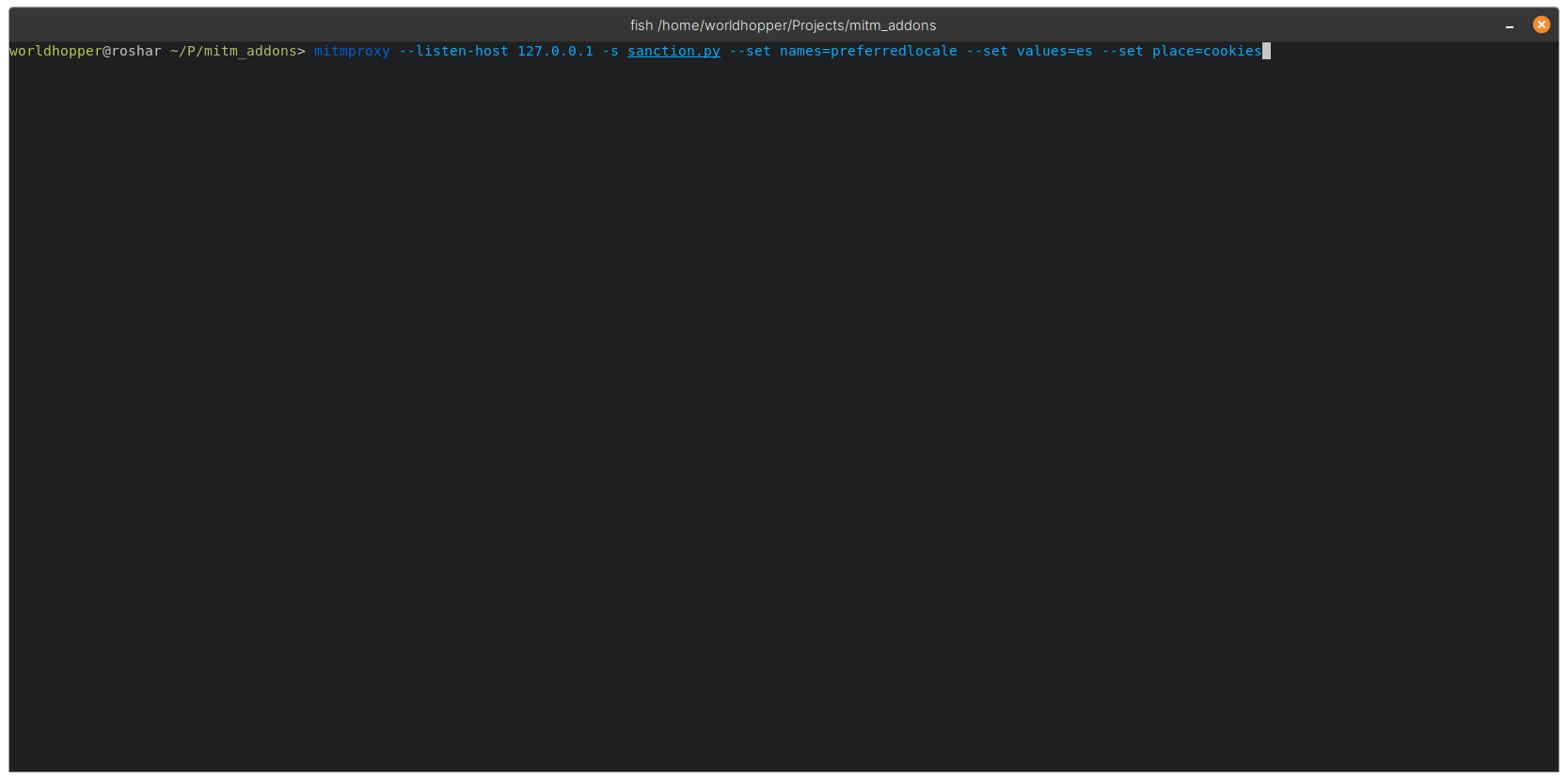 Loading Sanction addon